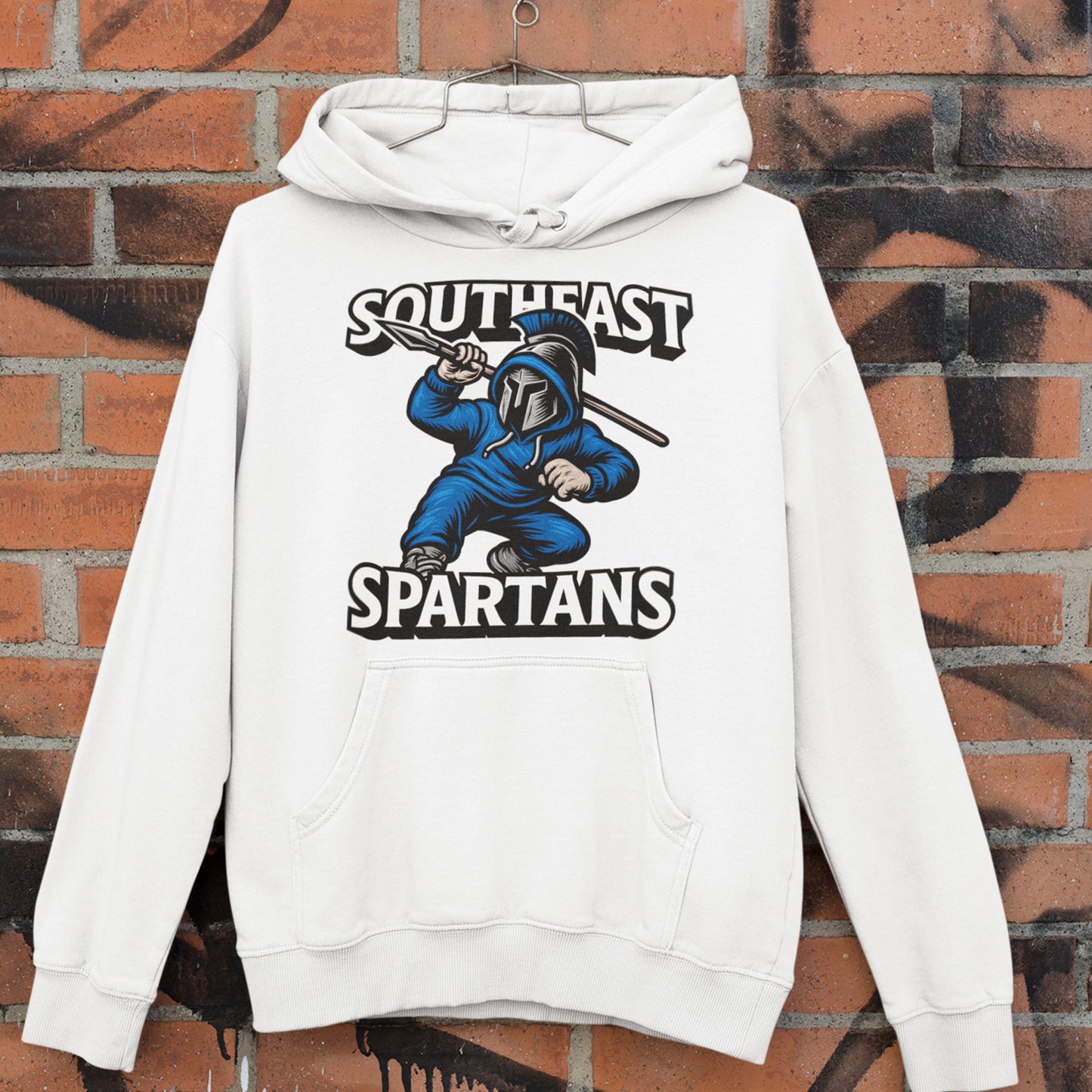 Woodcut Spartans Hoodie