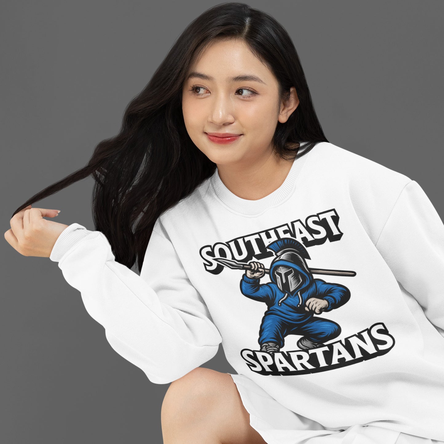 Woodcut Spartans Sweatshirt