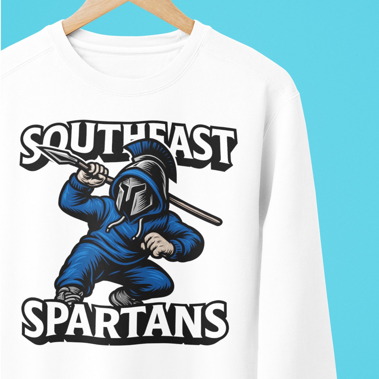 Woodcut Spartans Sweatshirt