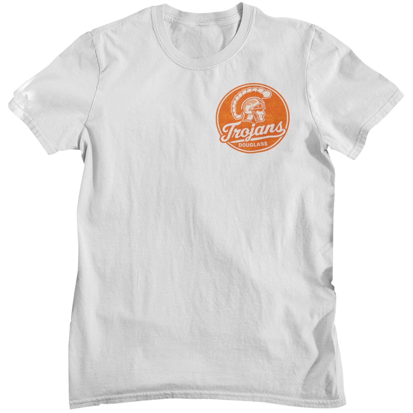 Douglass Trojan Pocket Brand Softstyle Shirt