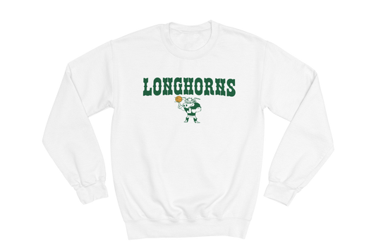 Vintage Longhorn Basketball Sweatshirt