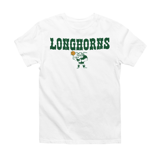 Vintage Longhorn Basketball Shirt