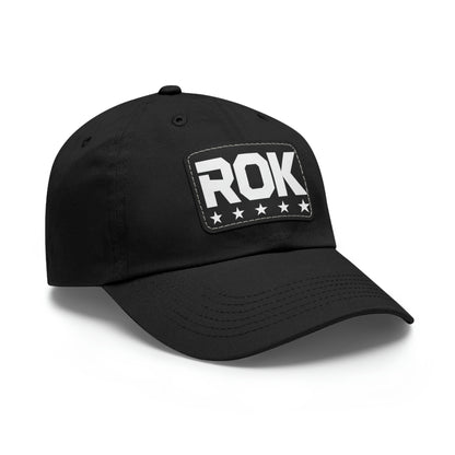 ROK 5-Star Relaxed Fit Cap w/ Leather Patch