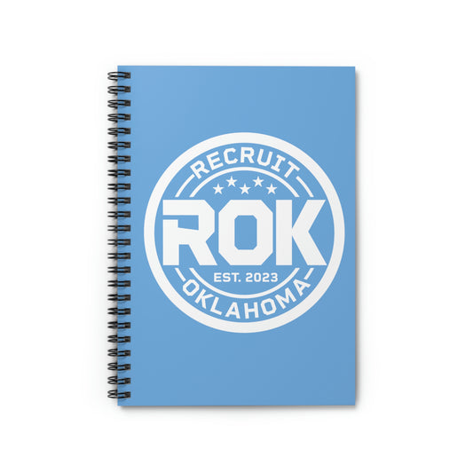 Light Blue ROK Notebook - Ruled Line