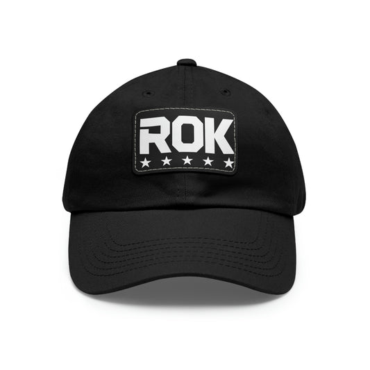 ROK 5-Star Relaxed Fit Cap w/ Leather Patch