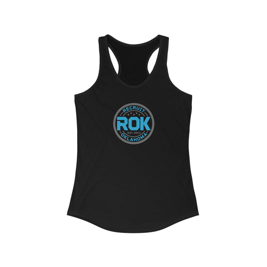 ROK Blue/White Racerback Tank
