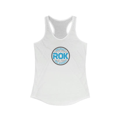 ROK Blue/White Racerback Tank